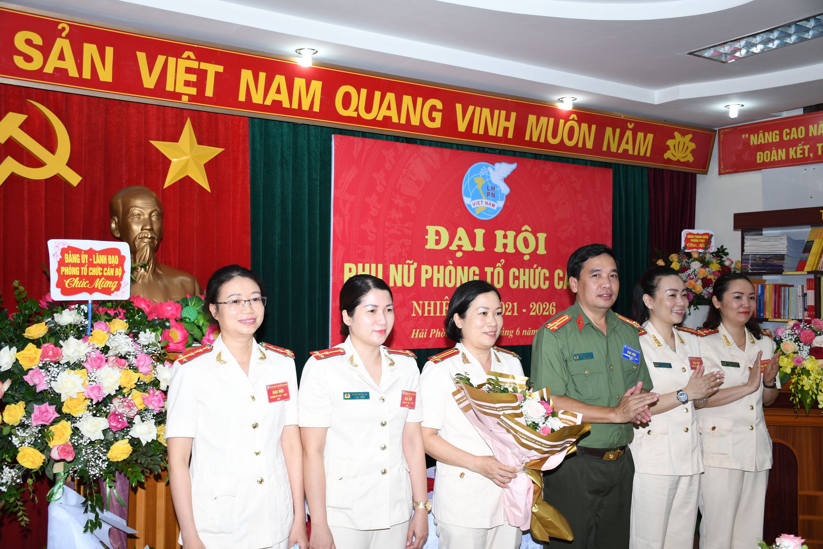 Hội Phụ nữ phòng Tổ chức cán bộ Đại hội nhiệm kỳ 2021-2026: Phấn đấu hơn 80% cán bộ hội viên đạt danh hiệu Chiến sỹ tiên tiến